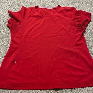 Heart soul scrub top